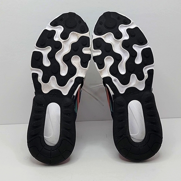 Nike | Air Max 270 React Kinetic Green/Purple Sneakers | WMS 6.5 - Picture 9 of 9